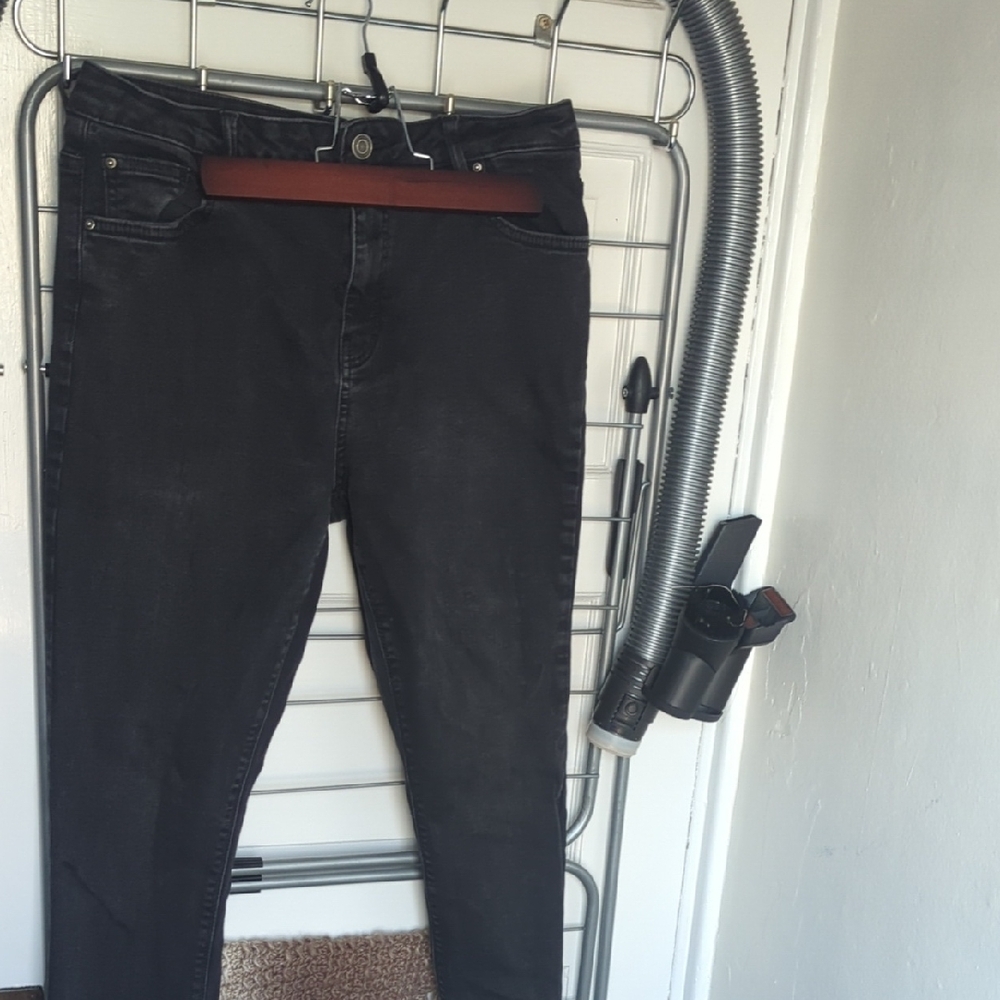 Denim&Co Classic Black Skinny Jeans